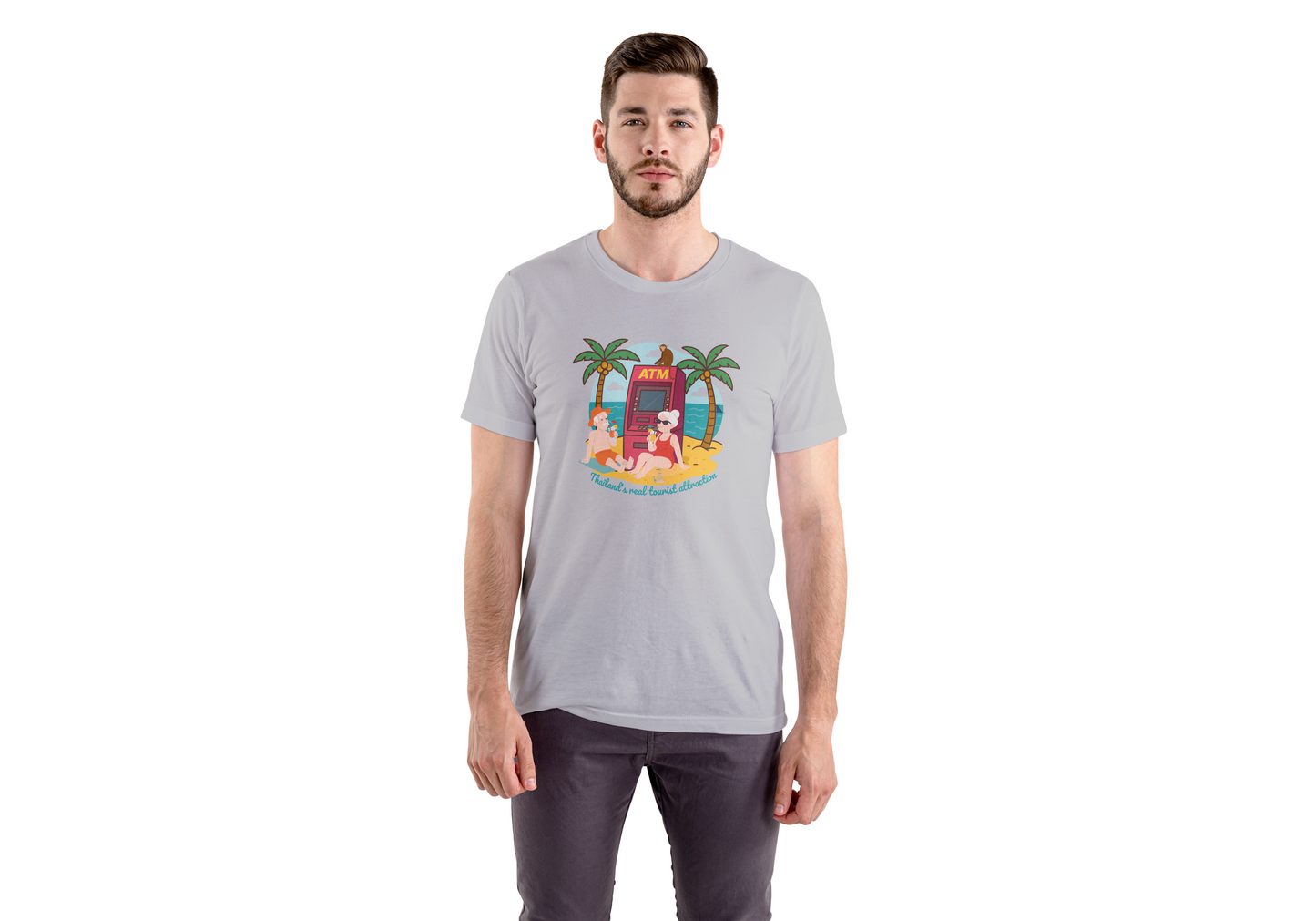 Funny Unisex Softstyle T-Shirt" Thailand's Real tourist attraction "