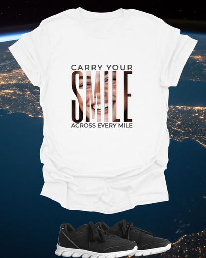 "Carry Your Smile Across Every Mile" Softstyle T-Shirt