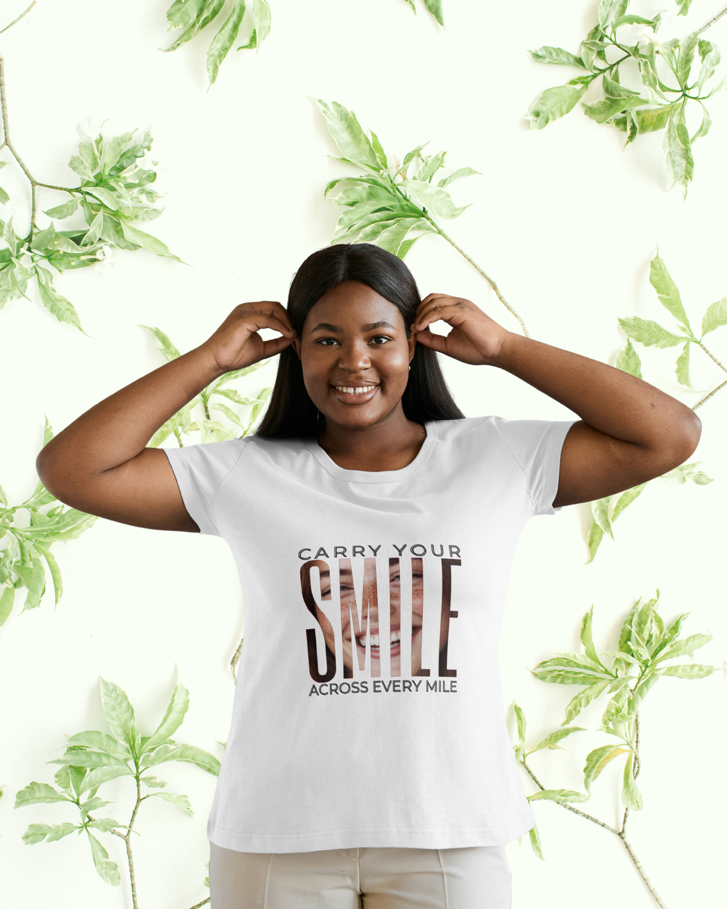 "Carry Your Smile Across Every Mile" Softstyle T-Shirt