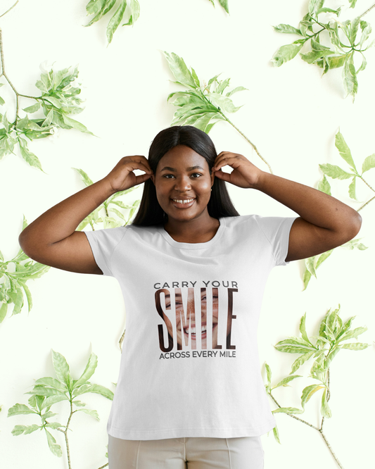 "Carry Your Smile Across Every Mile" Softstyle T-Shirt