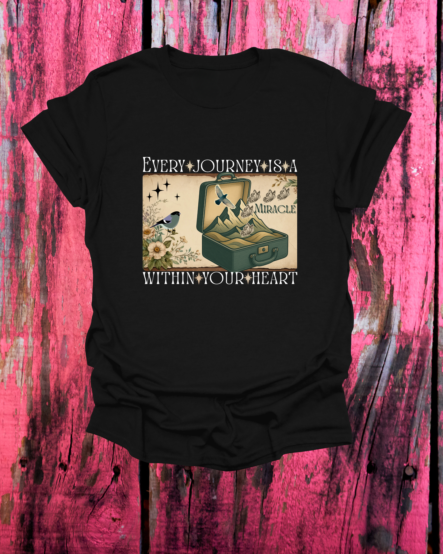 Inspirational Journey Unisex Softstyle T-Shirt for Vintage Lovers