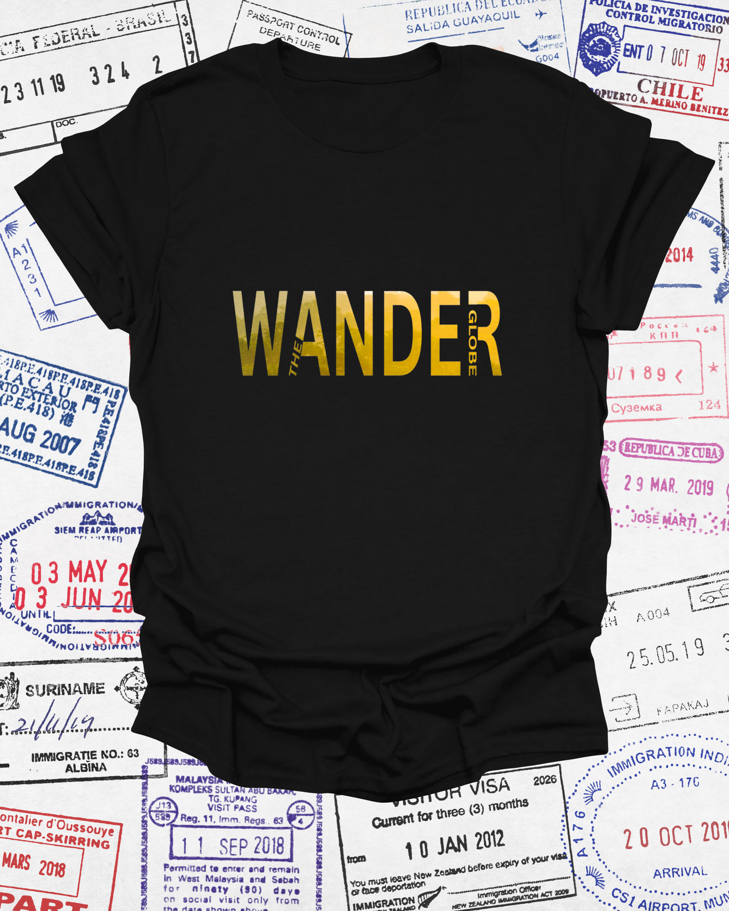 Wanderlust Unisex Softstyle T-Shirt – Explore the World