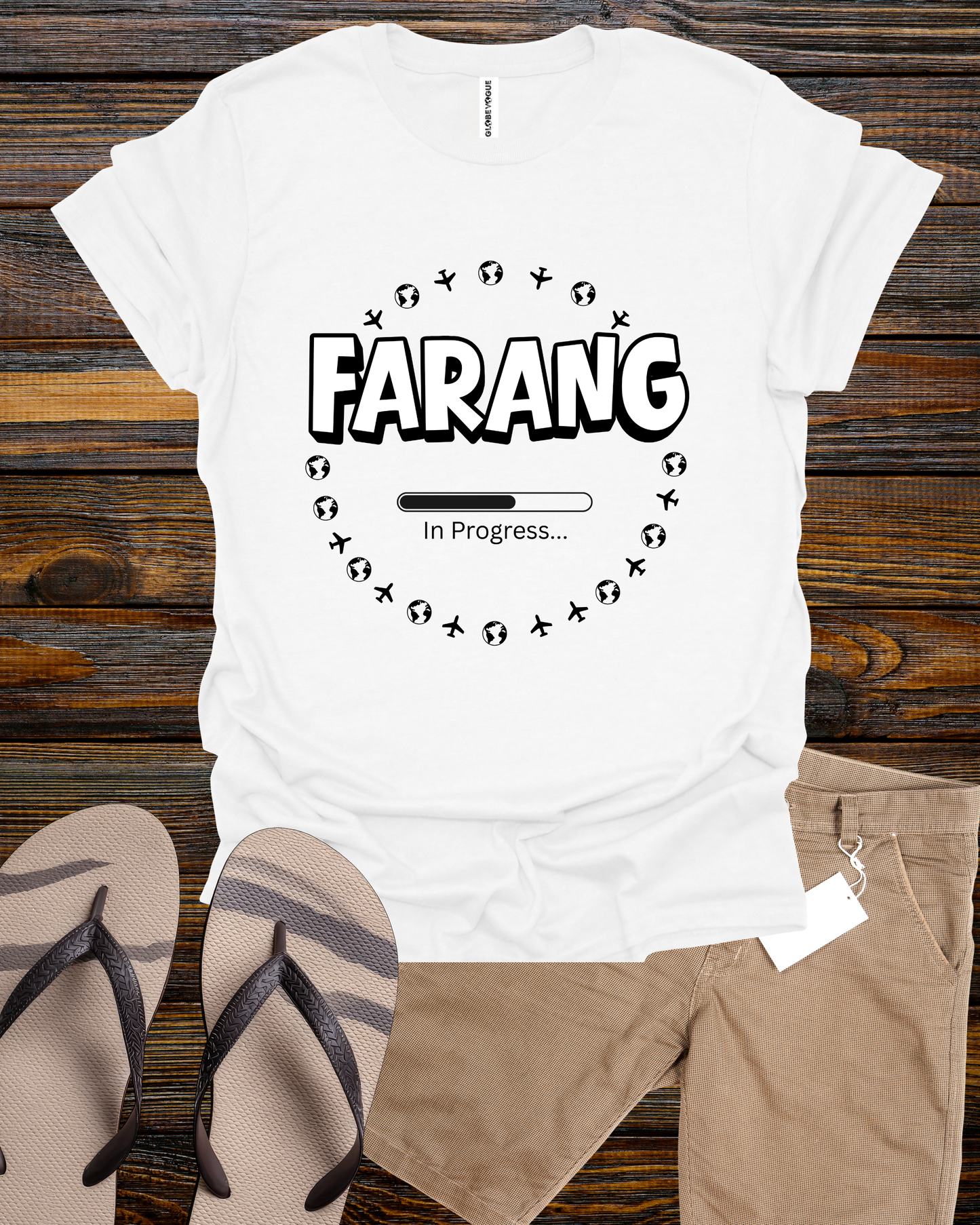 Farang In Progress Unisex T-Shirt — Thai Travel & Expat Graphic Tee