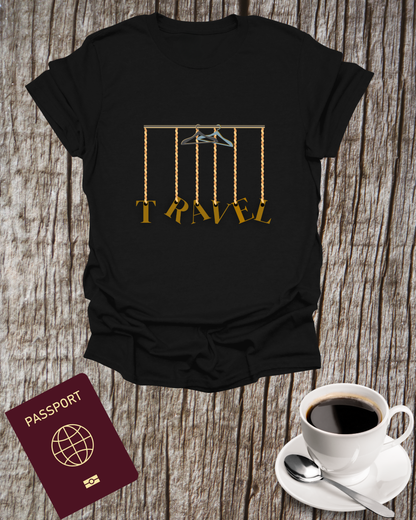 Travel-Inspired Unisex Softstyle T-Shirt for Travellers Who Are Not Afraid of Humour