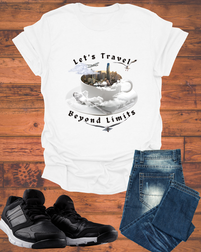 Adventure Travel T-Shirt - Let's Travel Beyond Limits