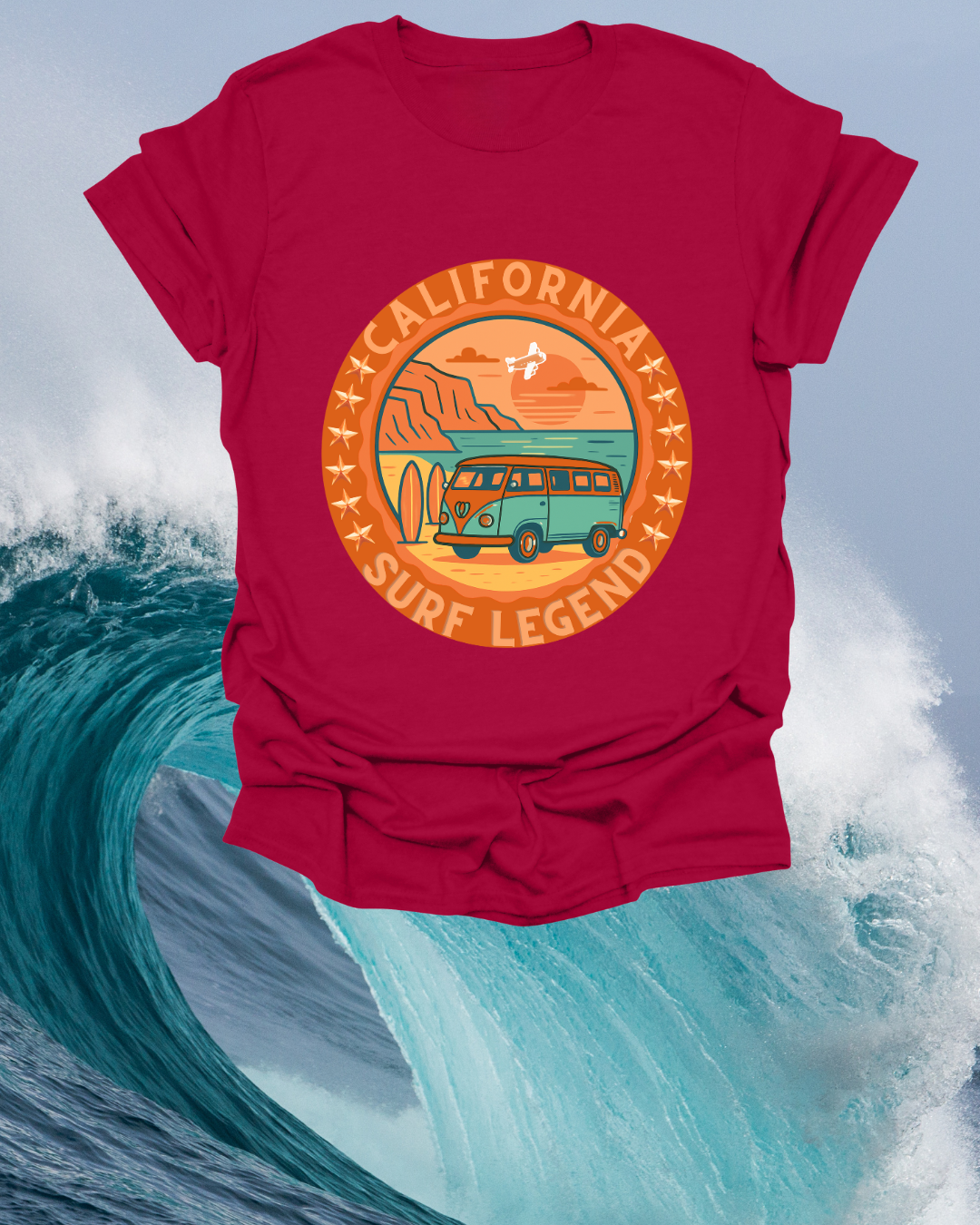 California Surf Legend Unisex T-Shirt