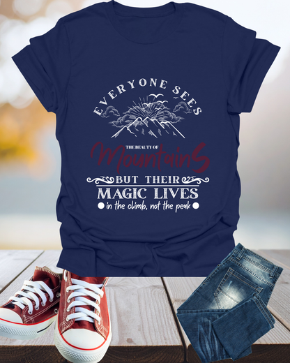 Enchanted Mountain Magic Scenic Unisex T-Shirt