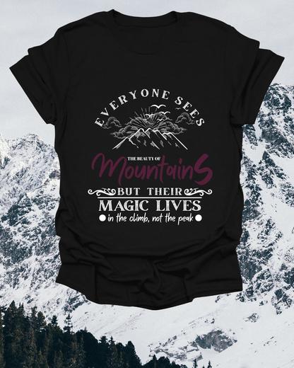 Enchanted Mountain Magic Scenic Unisex T-Shirt