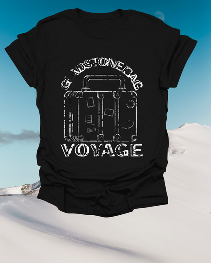 "Gladstone bag Voyage" Unisex T-Shirt For Old-Fashioned Travellers