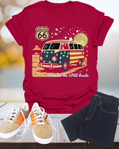 Vintage Route 66 Unisex T-Shirt