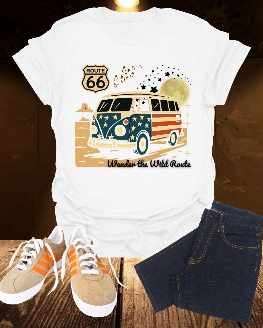 Vintage Route 66 Unisex T-Shirt