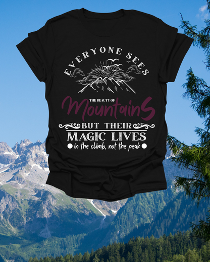 Enchanted Mountain Magic Scenic Unisex T-Shirt