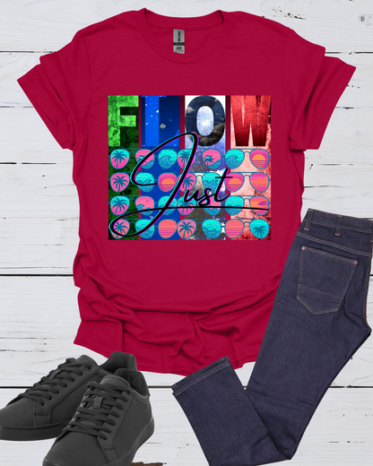 Unisex Softstyle "Just Flow" T-Shirt