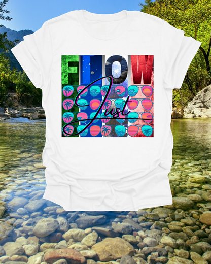 Unisex Softstyle "Just Flow" T-Shirt