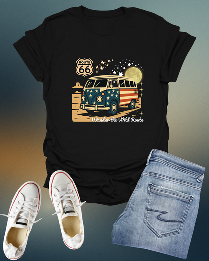 Vintage Route 66 Unisex T-Shirt