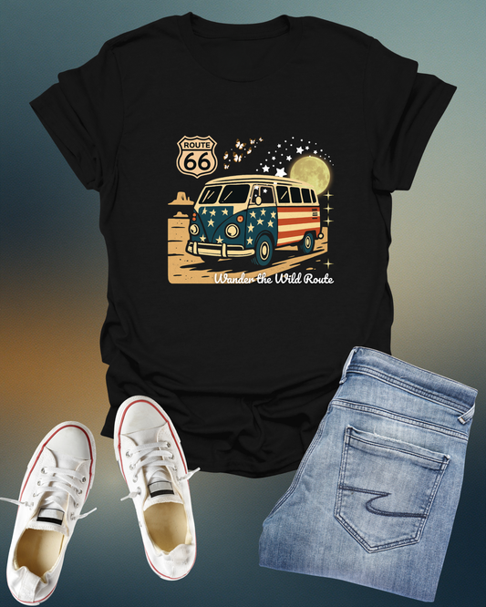 Vintage Route 66 Unisex T-Shirt