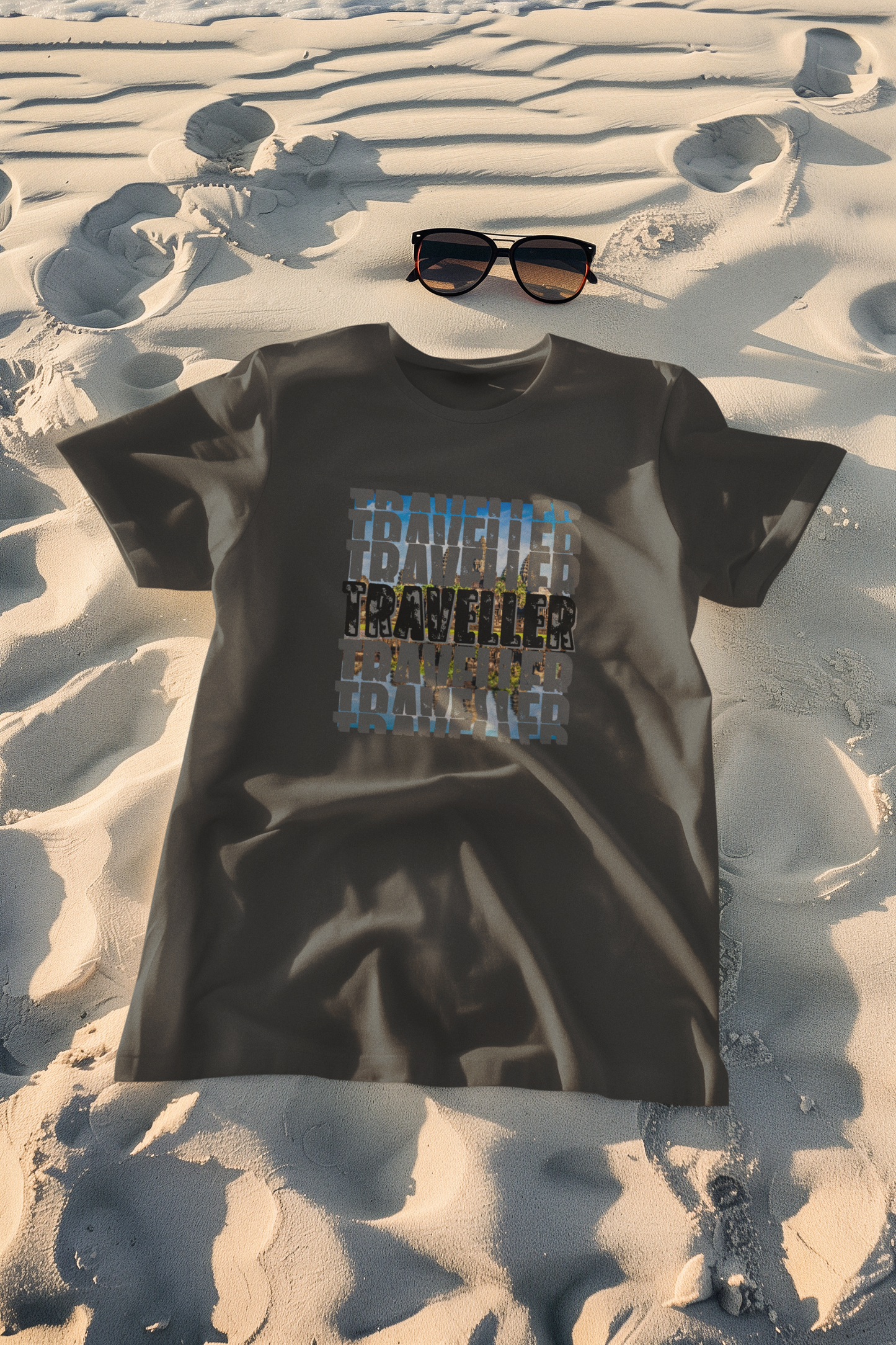 Unisex Travel T-Shirt: “Traveller”