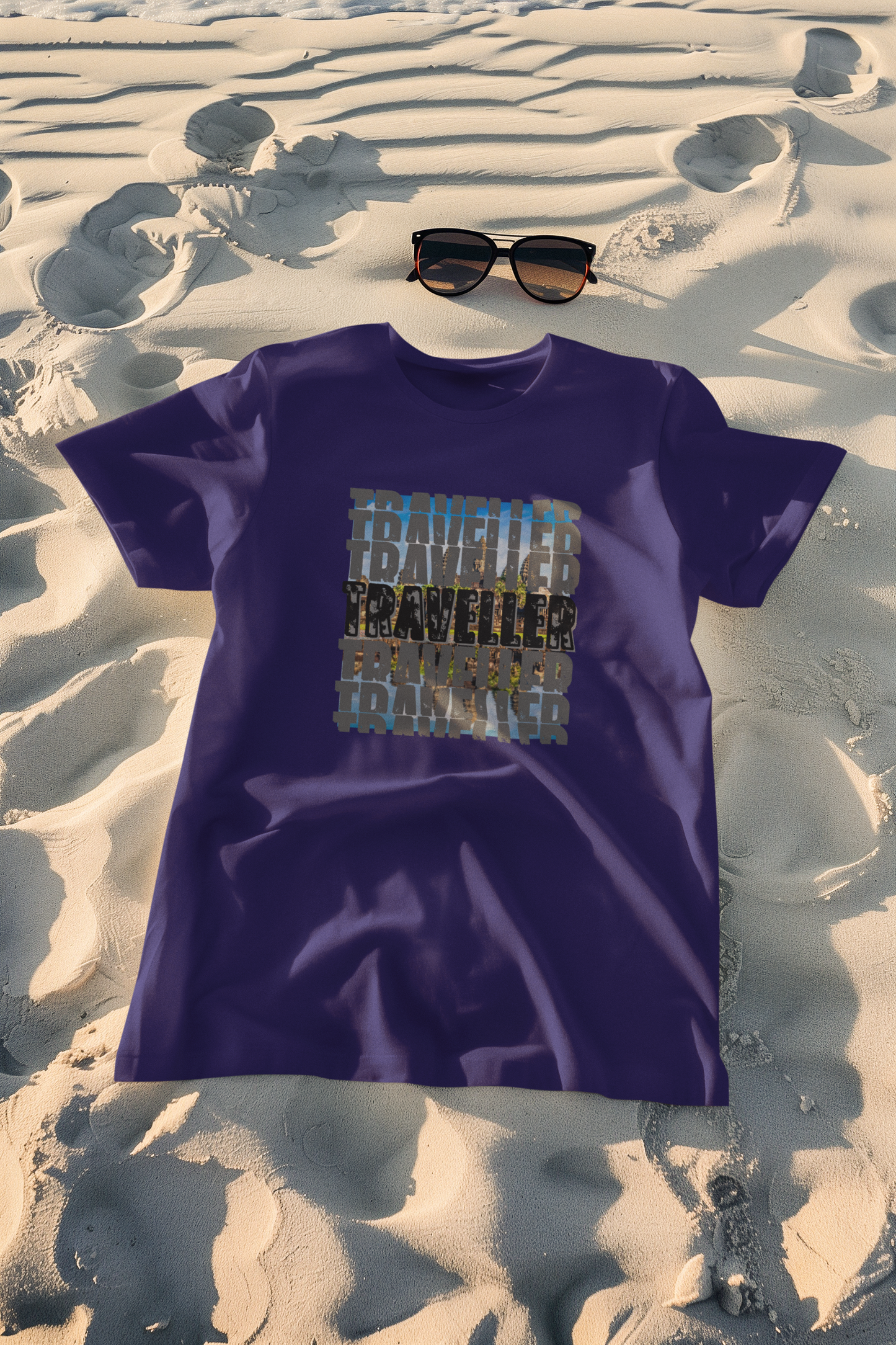 Unisex Travel T-Shirt: “Traveller”