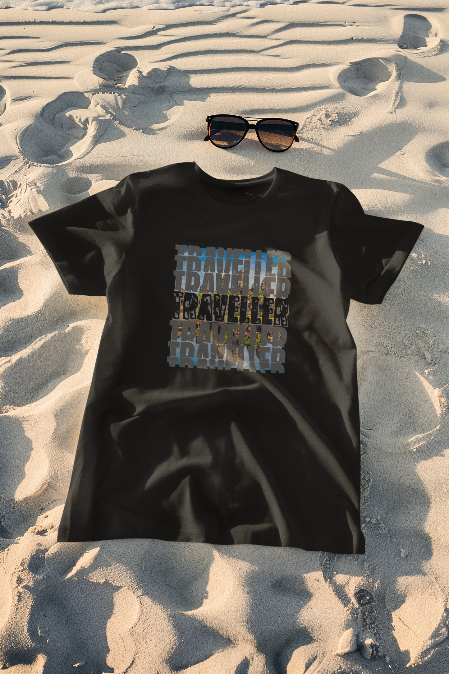 Unisex Travel T-Shirt: “Traveller”