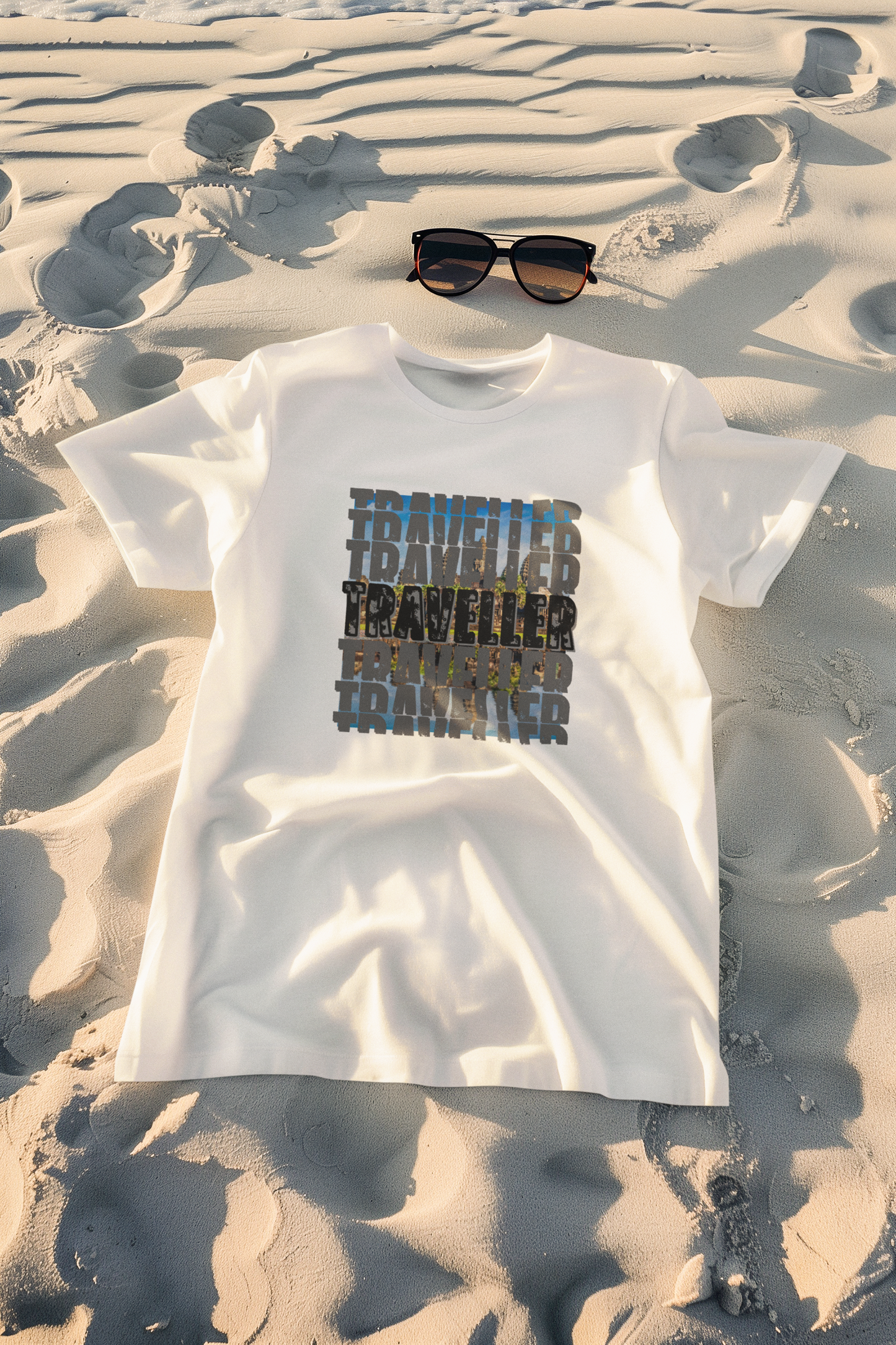 Unisex Travel T-Shirt: “Traveller”