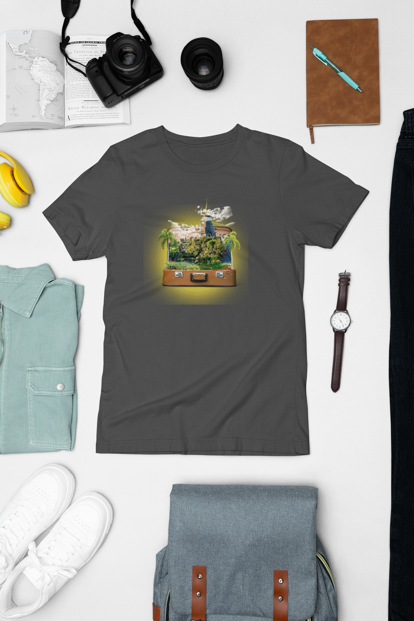 Image Manipulation 'Temple' Design for T-shirt
