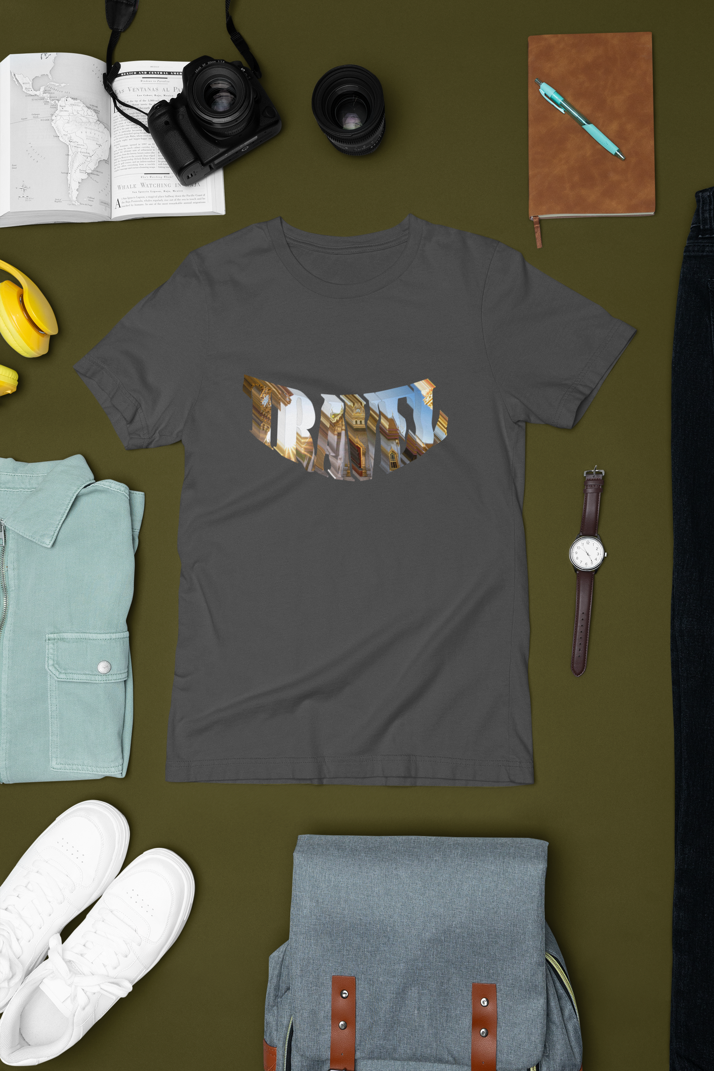 Unisex Travel T-Shirt: “Travel”