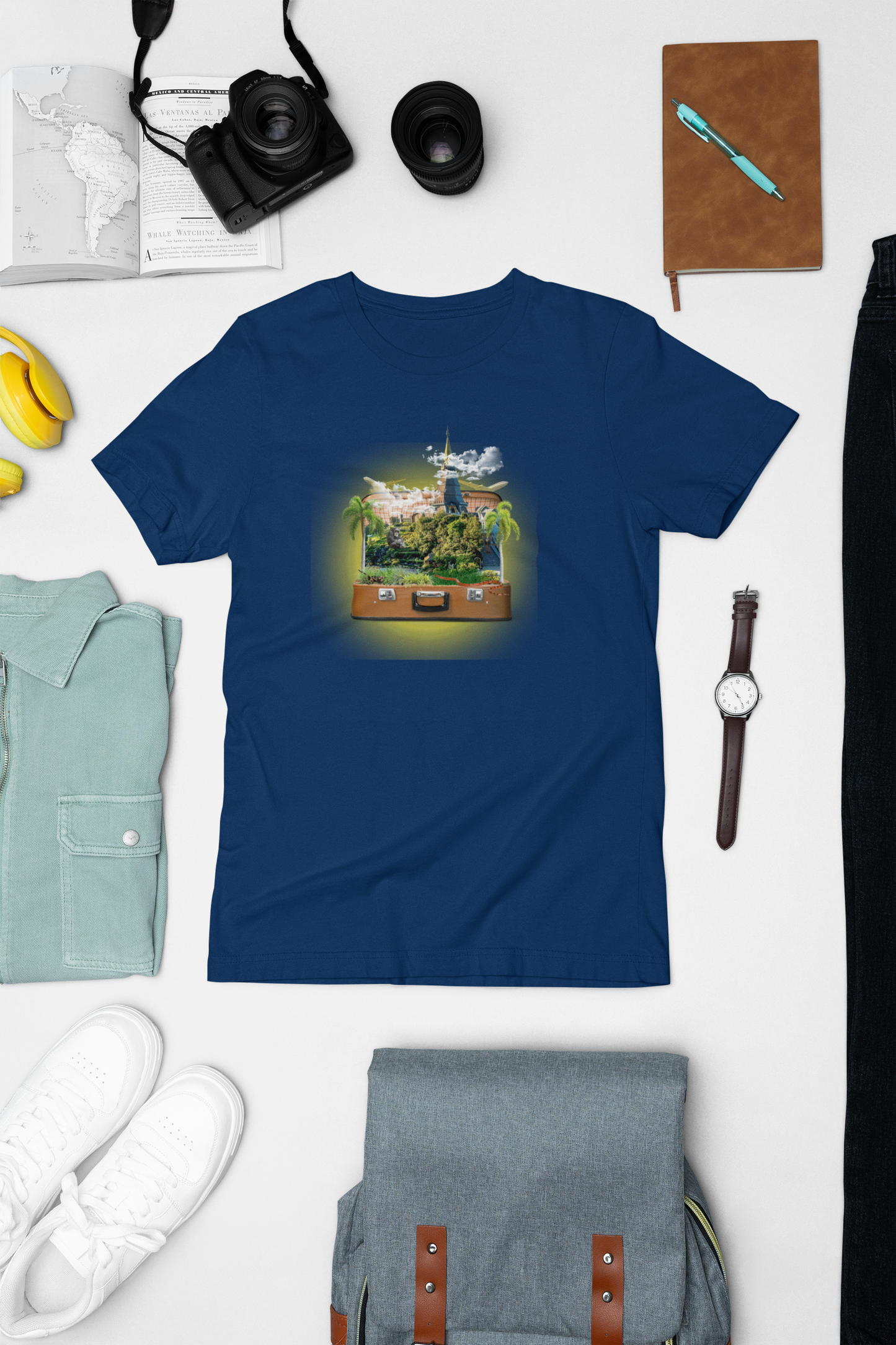 Image Manipulation 'Temple' Design for T-shirt