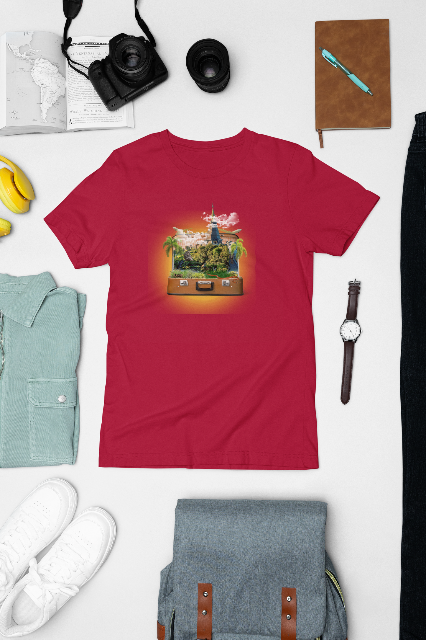 Image Manipulation 'Temple' Design for T-shirt