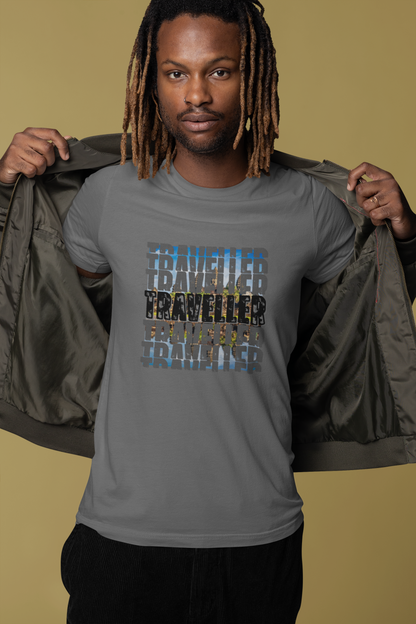 Unisex Travel T-Shirt: “Traveller”