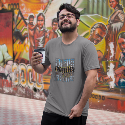 Unisex Travel T-Shirt: “Traveller”