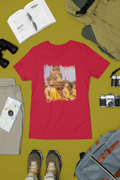 "Travel Destination"  T-Shirt - Perfect for a pilgrim