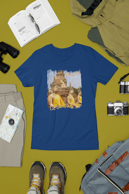 "Travel Destination"  T-Shirt - Perfect for a pilgrim