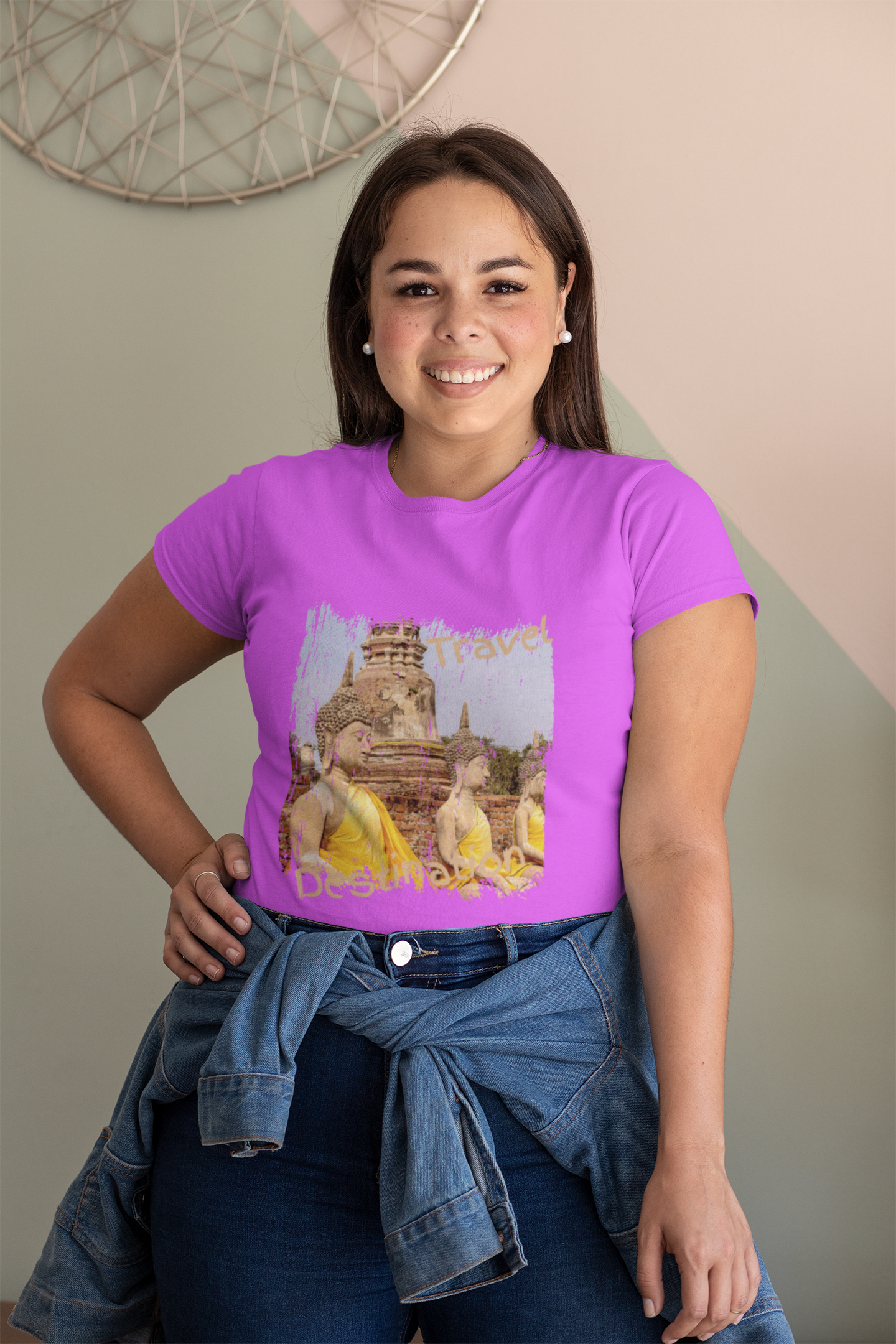 "Travel Destination"  T-Shirt - Perfect for a pilgrim