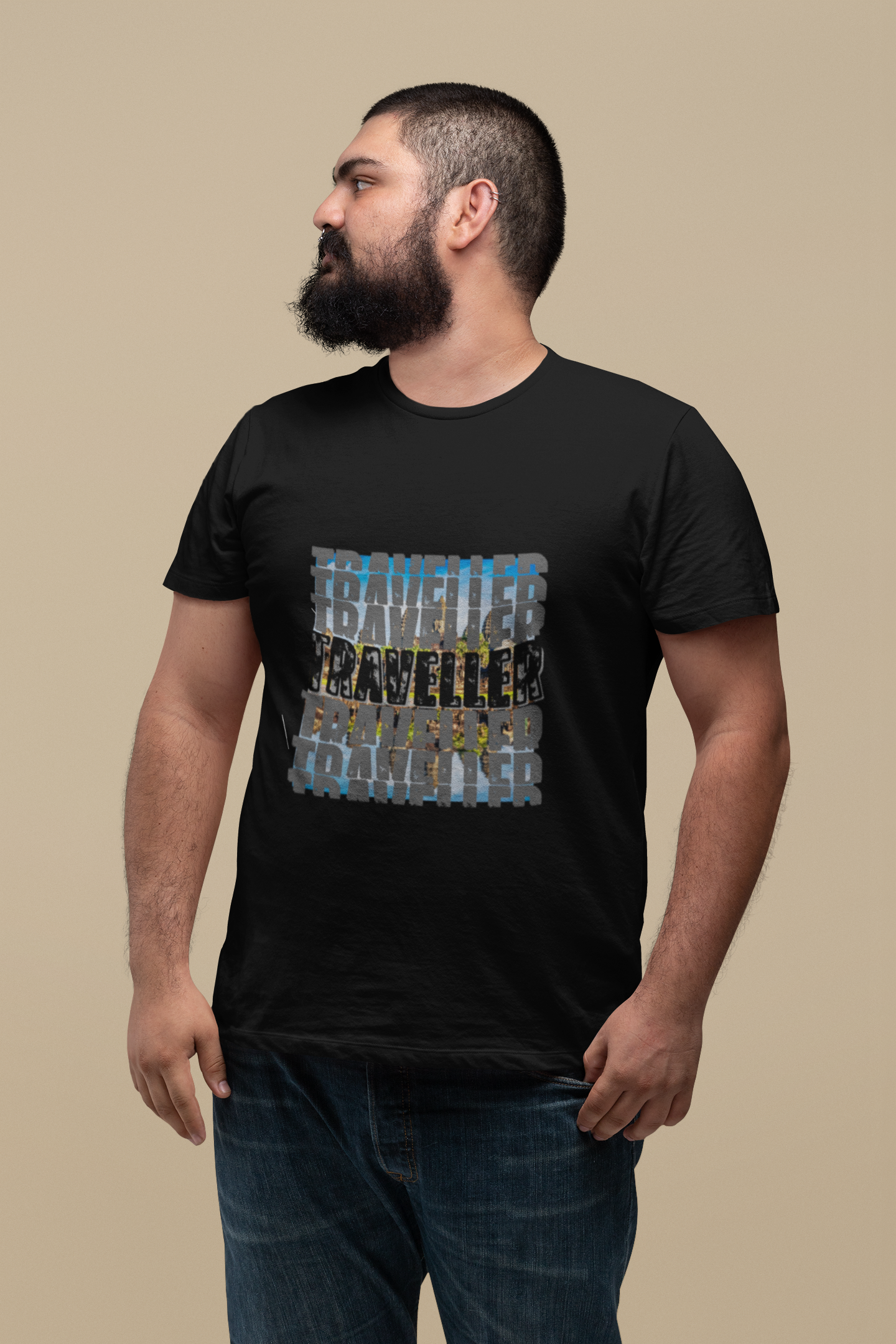 Unisex Travel T-Shirt: “Traveller”