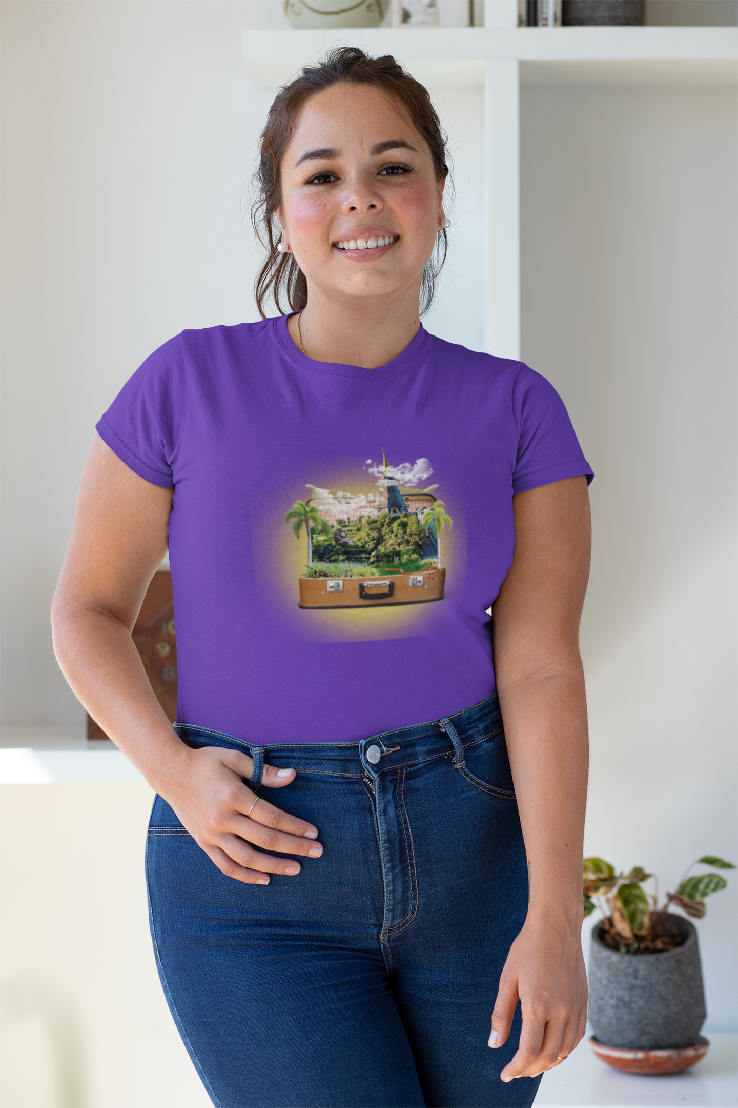 Image Manipulation 'Temple' Design for T-shirt