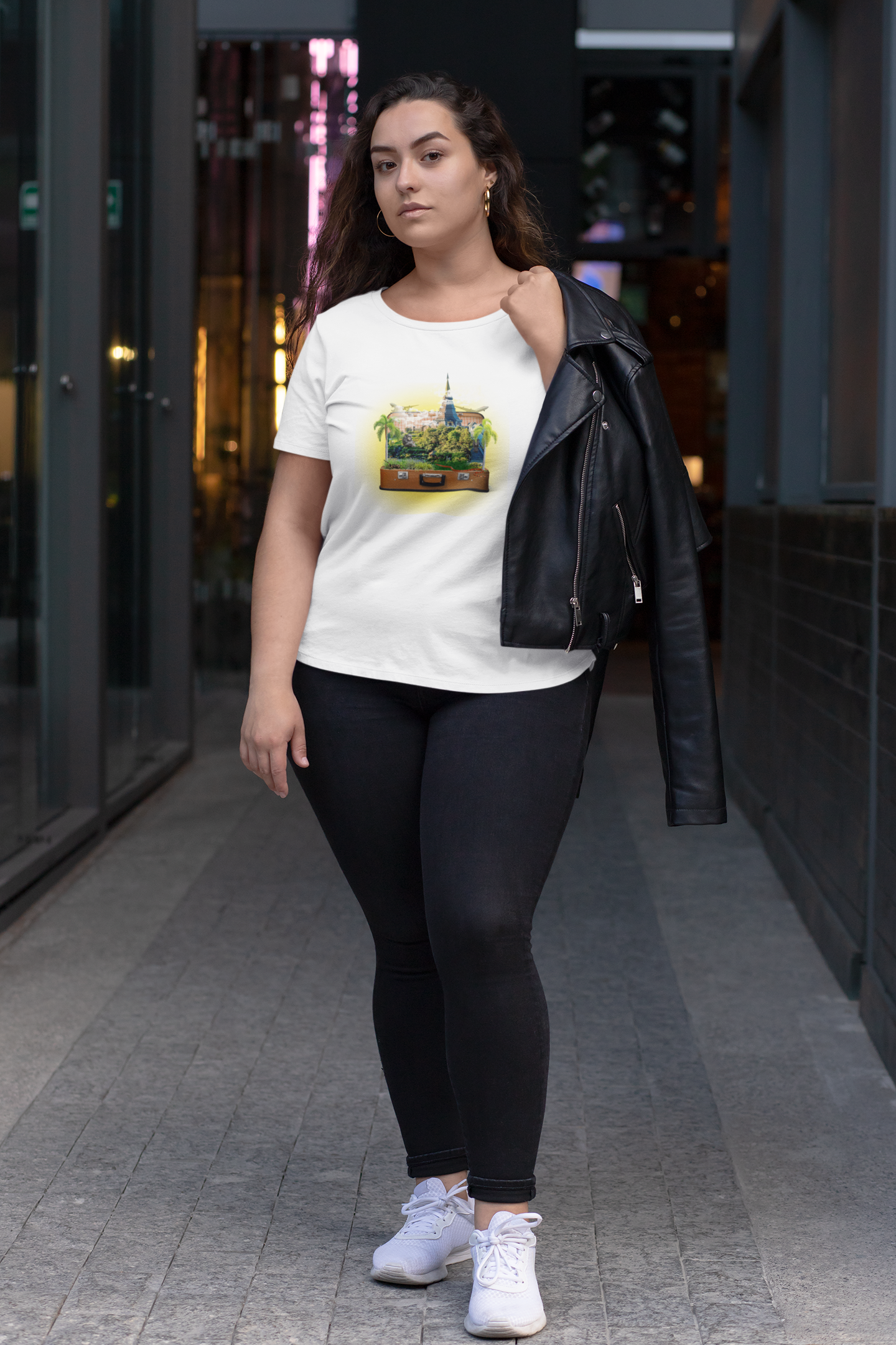 Image Manipulation 'Temple' Design for T-shirt