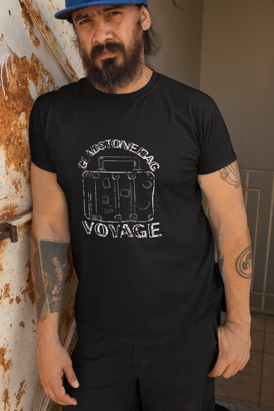 "Gladstone bag Voyage"  T-Shirt For Old-Fashioned Travellers