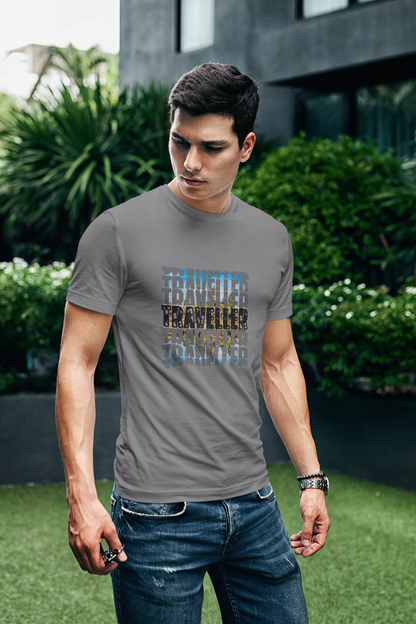 Unisex Travel T-Shirt: “Traveller”