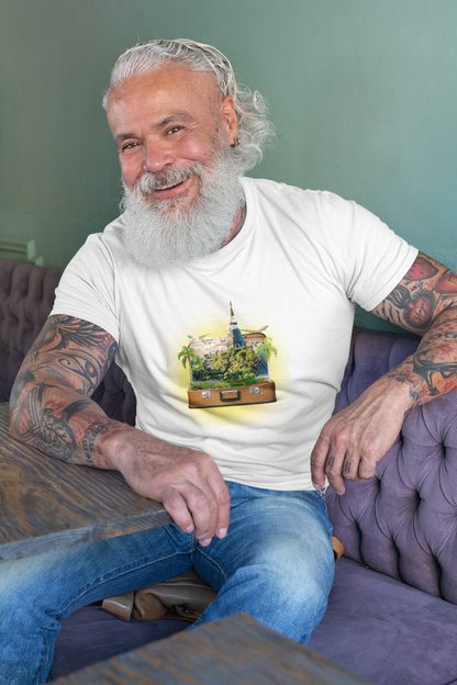 Image Manipulation 'Temple' Design for T-shirt